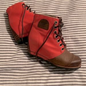 SOREL wedge boots